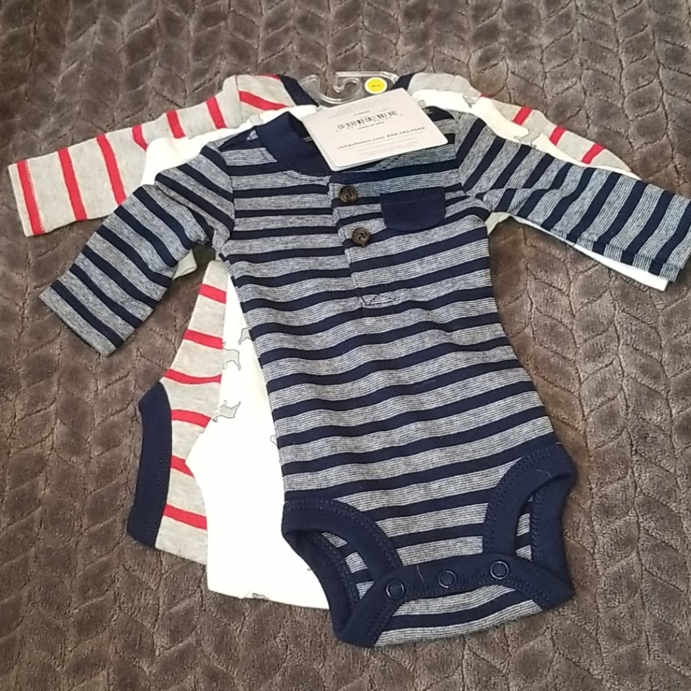 Child of Mine bodysuits 3 pack preemie